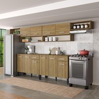 Armário de Cozinha Compacta Arizona Bold Carraro Carvalho