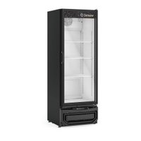 Refrigerador Expositor Vertical Gelopar 410L 1 Porta Vidro Preto 220V GPTU-40 EL PR (81168.09.6)