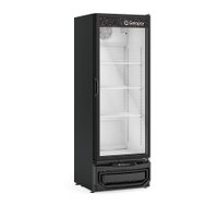 Refrigerador Expositor Vertical Gelopar 410L 1 Porta Vidro Preto 127V GPTU-40 EL PR (81168.09.1)