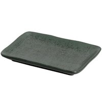 Travessa Retangular Pequena 18x14cm Sushi Juta Greenery Porto Brasil Oriental