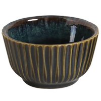 Ramequim Ceviche Shimeji Cerâmica 170ml Oceano 9x5cm Sushi Porto Brasil Restaurante Japonês