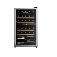 Adega Brastemp Dual Zone 33 Garrafas Preto/Inox BZB33BEANA