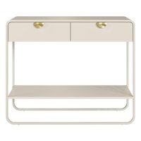 Aparador Organico 2 Gavetas 100 cm 28066 Off White Artesano