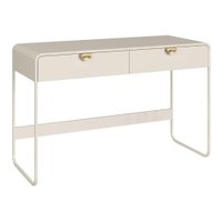 Escrivaninha Organico 2 Gavetas 125 cm 28067 Off White Artesano