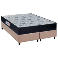 Cama Box CRC Queen +Colchão Anatômico Ortopédico Sogni Orthoflex 158