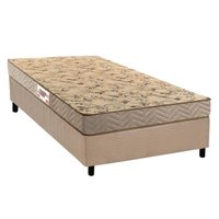 Cama Box CRC Solteiro +Colchão Anatômico Ortopédico Royalle Paropas 88
