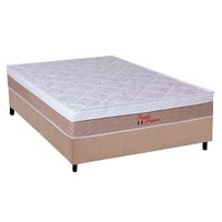 Cama Box CRC Casal +Colchão Anatômico Ortopédico Premier Orthoflex 138