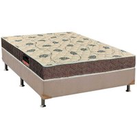 Cama Box CRC Casal +Colchão Anatômico Ortopédico Livorno Orthoflex 138