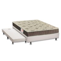 Cama Box CRC Casal +Colchão D33 Comfortpedic Orthoflex 138