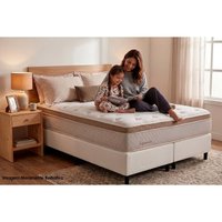 Cama Box CRC Solteiro +Colchão Molas Master Pocket Inspiracion Herval 88