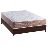Cama Box CRC Casal +Colchão Molas Master Pocket Privilege Paropas 138x188