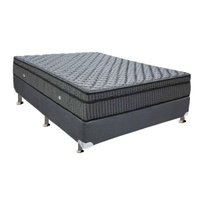 Cama Box CRC Casal +Colchão Molas Master Pocket Orthotel Luxo Ortobom 138