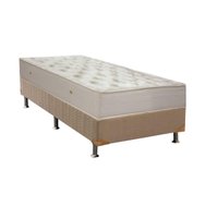 Cama Box CRC Solteiro +Colchão Molas Master Pocket Orthotel SLX Ortobom 88
