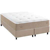 Cama Box CRC King +Colchão Molas Master Pocket Crown C1631 Herval 193x203
