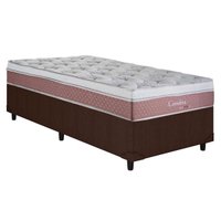 Cama Box CRC Solteiro +Colchão Molas Master Pocket Coimbra Herval 88x188