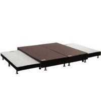 Cama Box c/Auxiliar Queen Ortobom Corano Black 176x188
