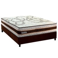 Cama Box CRC Viúva +Colchão D45 Ortopédico Resiste Paropas 128