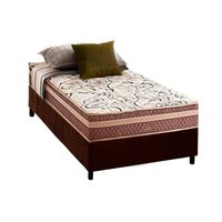 Cama Box CRC Solteiro +Colchão Molas Master Pocket Assis Herval 88x188