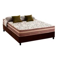 Cama Box CRC Casal +Colchão Molas Master Pocket Assis Herval 138x188
