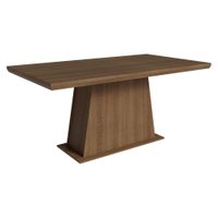 Mesa de Jantar Retangular Tampo com Moldura Rustic 5364 Madesa