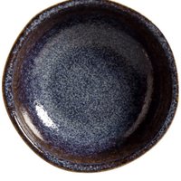 Ramequim Molho Shoyu Sushi Stoneware Titanium 9x3cm Porto Brasil Restaurante Japonês