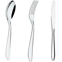 Faqueiro 36 pçs Faca Ponta Redonda Garfo Colher de Sopa Inox Bellagio Brinox Talheres de Mesa