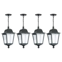 Kit 4 Pendentes Soberana Bivolt Iluminação Salas Áreas Gourmet Varandas Luminárias E27 Dital