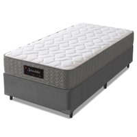 Cama Box Colchão Solteiro Molas Ensacadas Splendido 88x188x62cm Munhoz