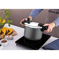Panela de Pressão Tramontina Arizona Indução Alumínio 20 cm 4,5 L Titânio