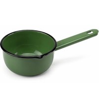 Papeiro Esmaltado N12 Panelinha com Cabo Verde Ágata Básica Cozinha Metalouça
