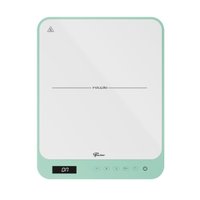 Cooktop de Indução Portátil Fischer 1 Boca Bivolt Touch Screen Verde Pistache