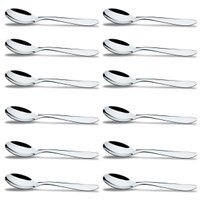 Conjunto 12 peças Colheres de Sobremesa Inox Bellagio Brinox