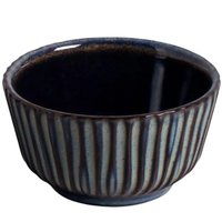 Ramequim Médio 170ml Cerâmica Azul Titanium Porto Brasil 9cm