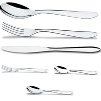 Faqueiro 72 peças Completo Aço Inox Bellagio Brinox Talheres de Mesa 12 Pessoas Mesa Posta