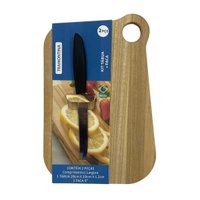 Kit Tábua 28cm com Faca para Legumes Plenus 2 Peças