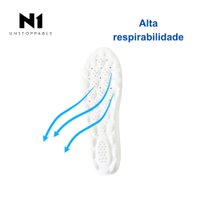 N1 Sport Par Palmilha Ortopédica Anatômica 43 44 Pisada Pron
