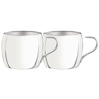 Conjunto de Xícaras Inox Tramontina Chá e Capuccino 2 Peças