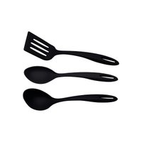Jogo de Utensílios Tramontina Ability em Nylon Preto 3 Peças