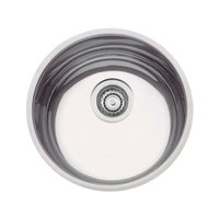Cuba de Embutir Tramontina Luna 38 BL em Aço Inox Alto Brilho 38 cm