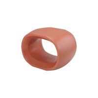 Mesa de Apoio Tramontina Octo em Polietileno Laranja Caqui