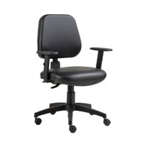 Cadeira de Escritório Giratória Corporate Executiva Roal Preto