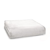 Cobertor Flanel Adele Karsten Queen Cinza 240x260 cm