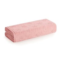Toalha de Banho Infantil Karsten Estelar Rosa Suave 66x140 cm