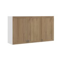 Armário Aéreo Ditália Berlim 3pts Carv/Branco CD-6004