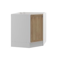Balcão Ditália Berlim Canto Carv/Branco CD-1032