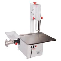 Serra Fita Bigolar 1,87m Inox com Moedor Boca 7 e Extrusor 1/3CV Bivolt