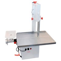 Serra Fita Mesa Móvel Bigolar 2,06m Inox com Moedor Boca 10 1/2CV Bivolt