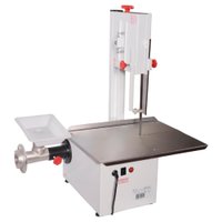 Serra Fita Bigolar 1,87m Inox com Moedor Boca 9 e Extrusor 1/2CV Bivolt