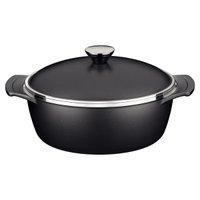 Caçarola Tramontina Lyon em Alumínio Starflon 30 cm 6,8 Litros Preto
