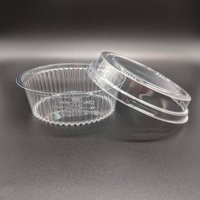 Embalagem Mini Doce Redondo G645 Transparente 300un 120ml Galvanotek
